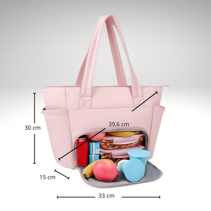 Bolso de mujer con compartimiento térmico